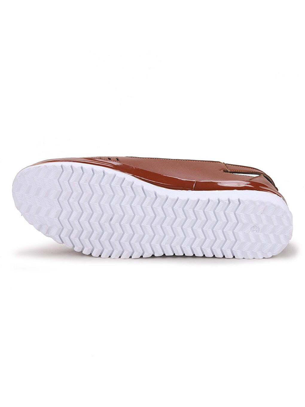 Kahverengi Kadın Günlük Babet Ayakkabı Cns 1025-5