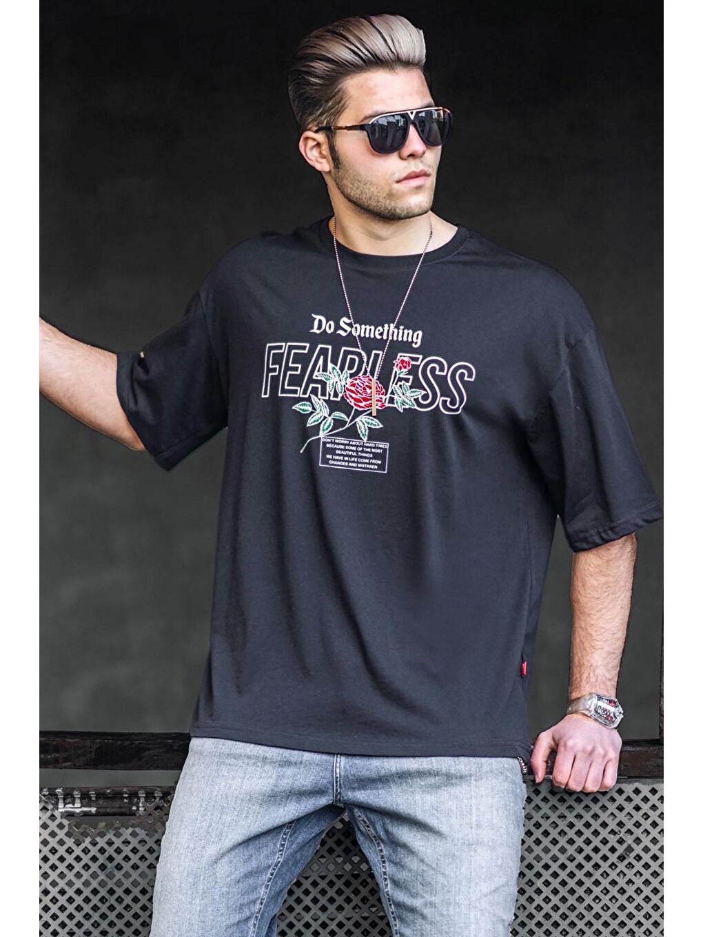 Siyah Erkek Tişört 4971