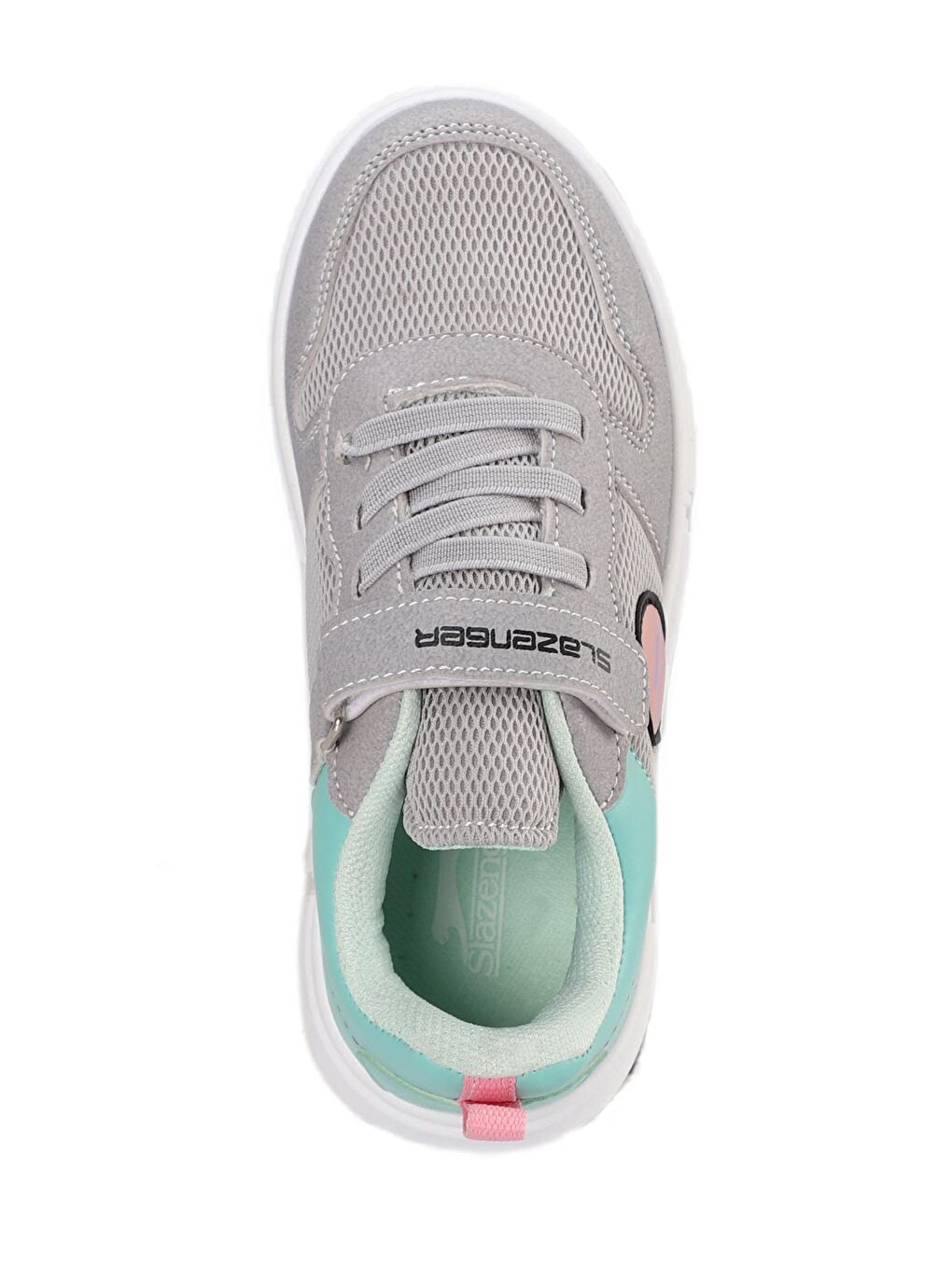 SLAZENGER KAVITHA KTN Sneaker Unisex Çocuk Ayakkabı Gri / Pembe - 4