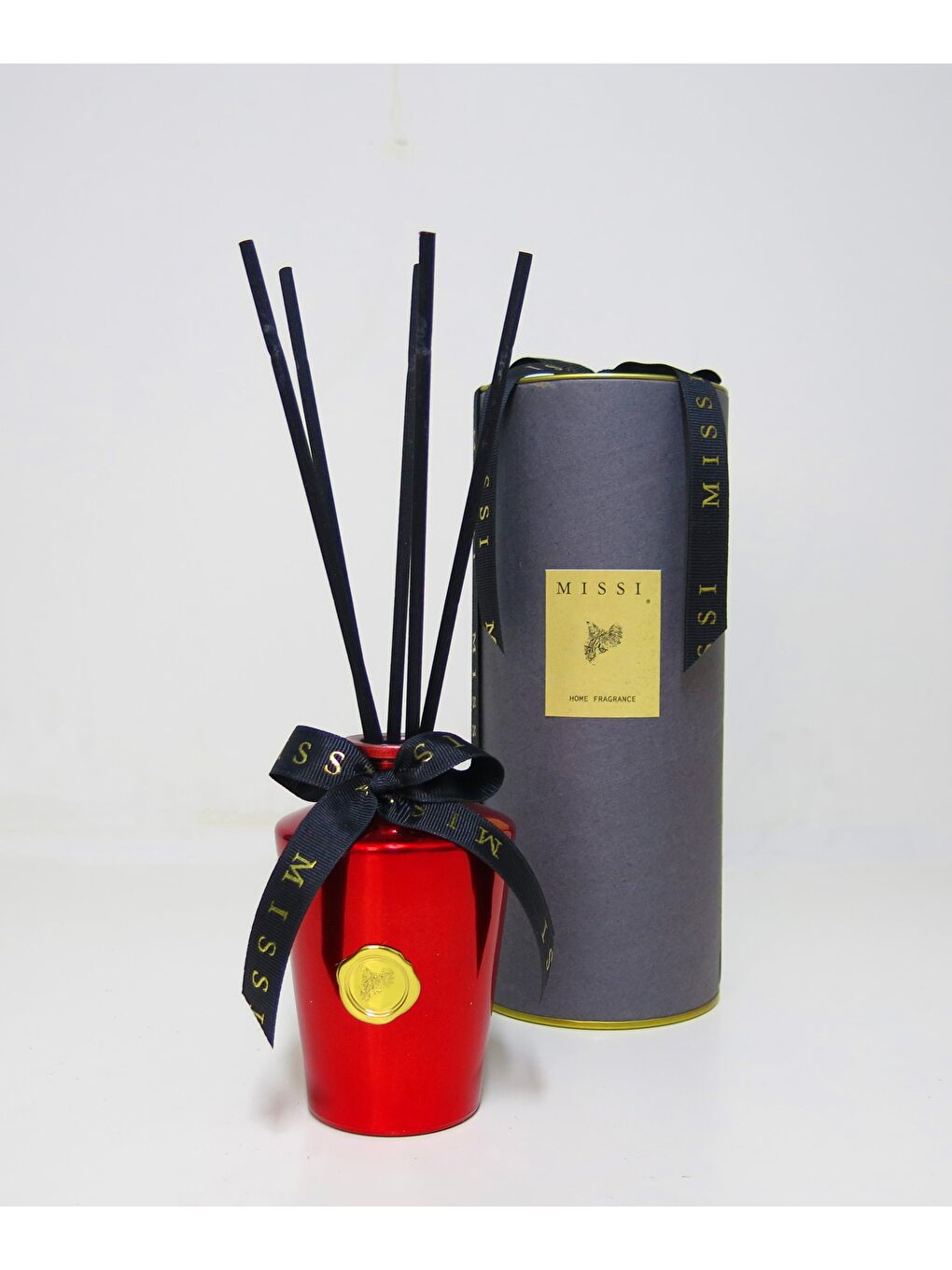 Yılbaşı Özel Kutulu 130 cc V Kesim Kırmızı Şişe Spice Orange Oda Kokusu