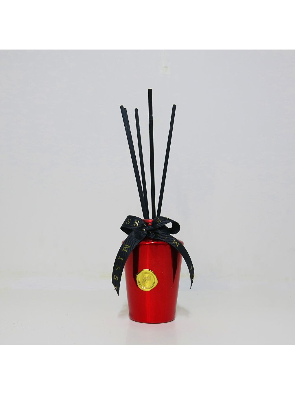 Yılbaşı Özel Kutulu 130 cc V Kesim Kırmızı Şişe Spice Orange Oda Kokusu-1