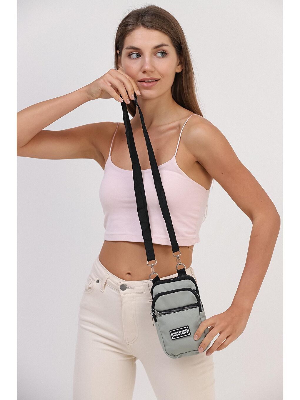 Turkuaz Telefon Çantası