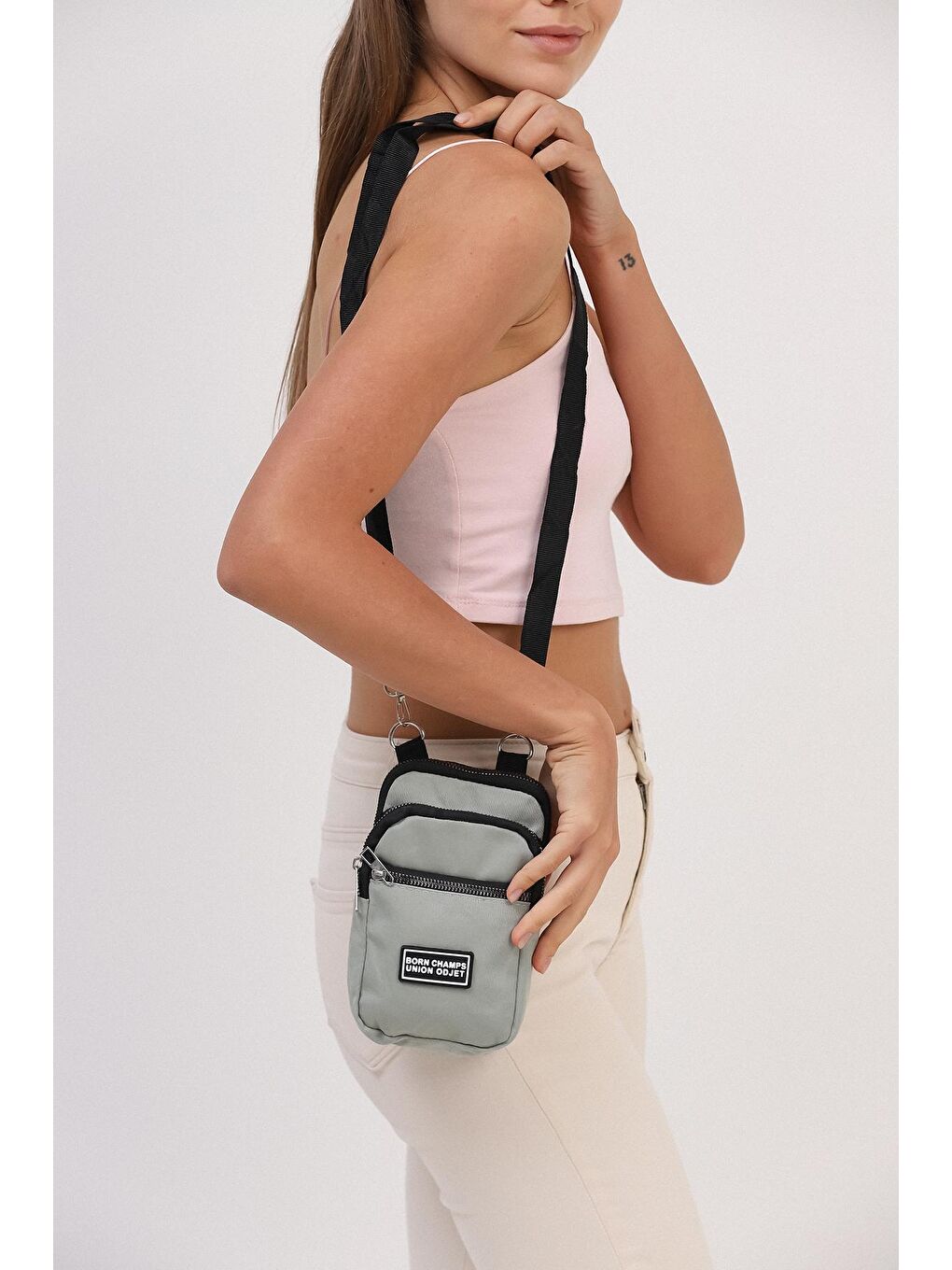 Turkuaz Telefon Çantası-1