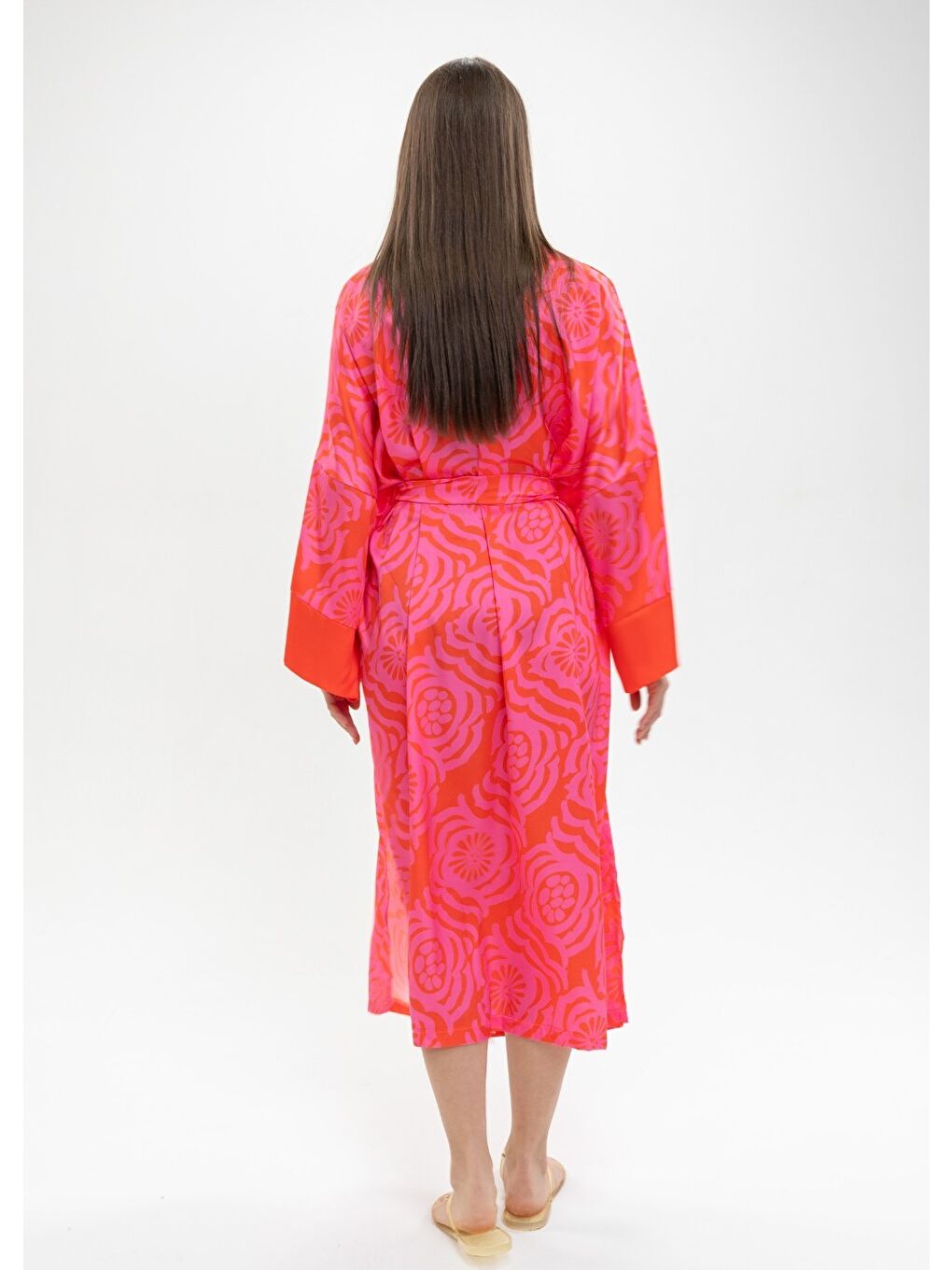 Dinamik Pembe Kimono-5