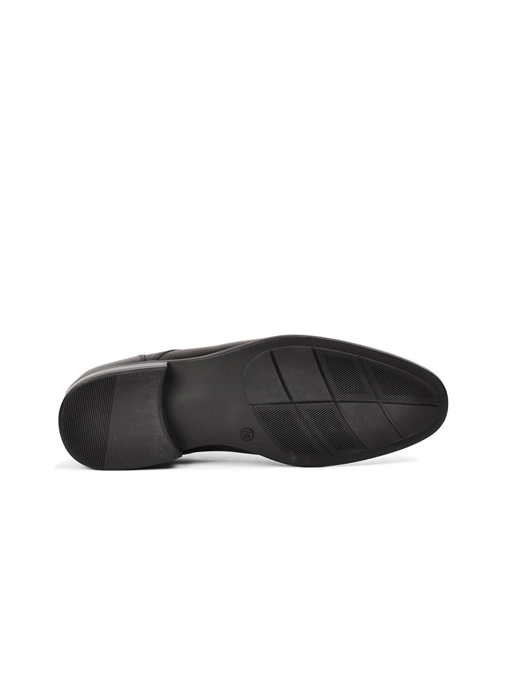 Siyah Hakiki Deri Erkek Klasik Ayakkabı 2807-4