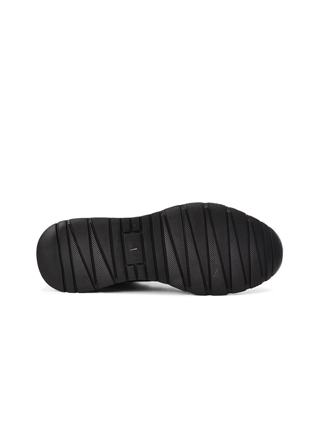 Siyah Beyaz Hakiki Deri Erkek Sneaker 2515-4