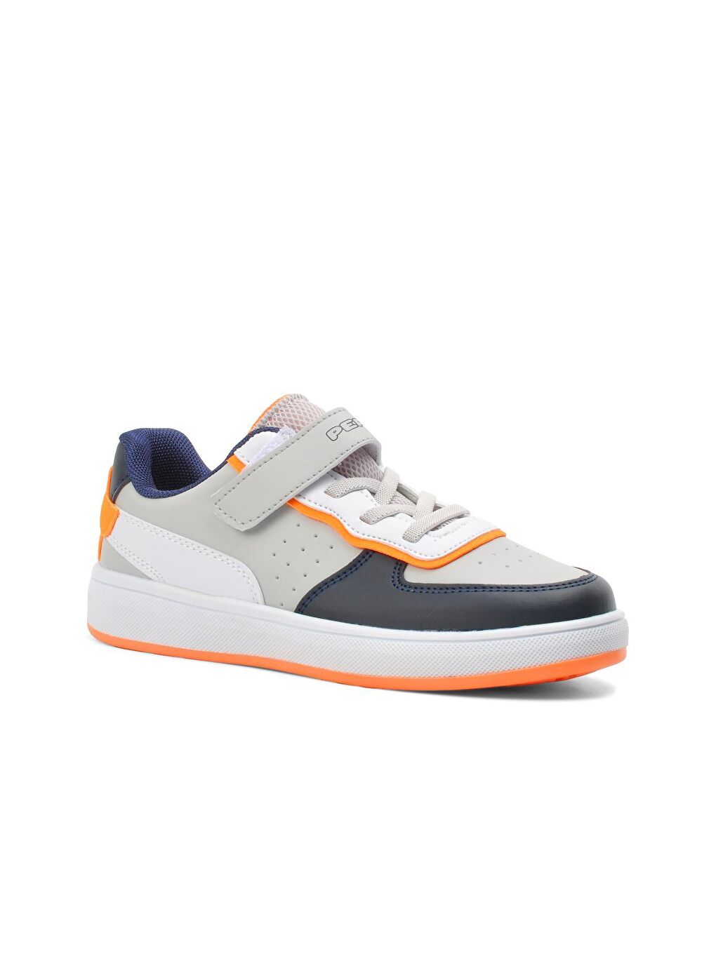 Buz-Lacivert Cırtlı Erkek Çocuk Sneaker 964-2