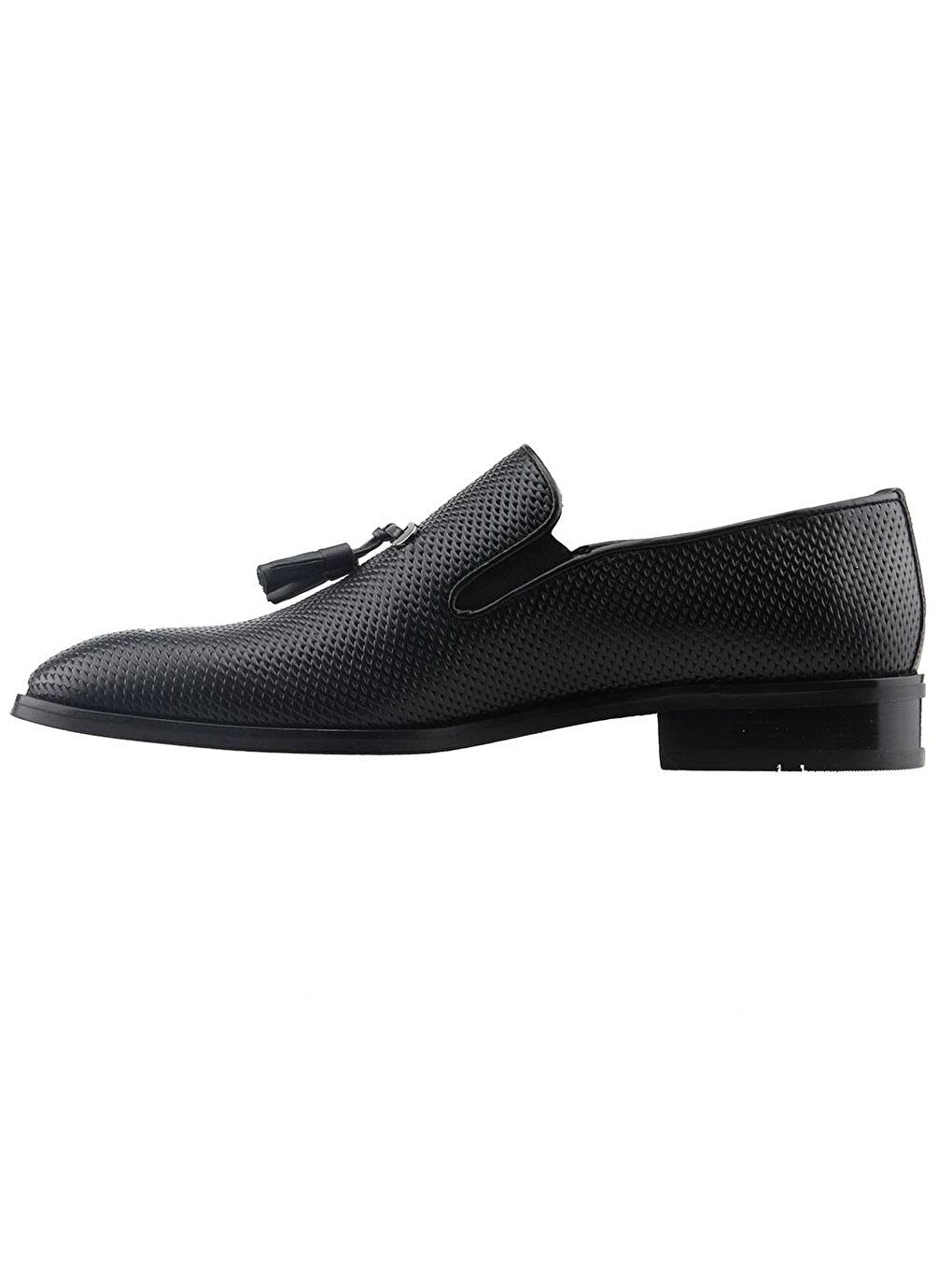 Siyah 1571 Günlük %100 Deri Klasik Erkek Ayakkabı-1