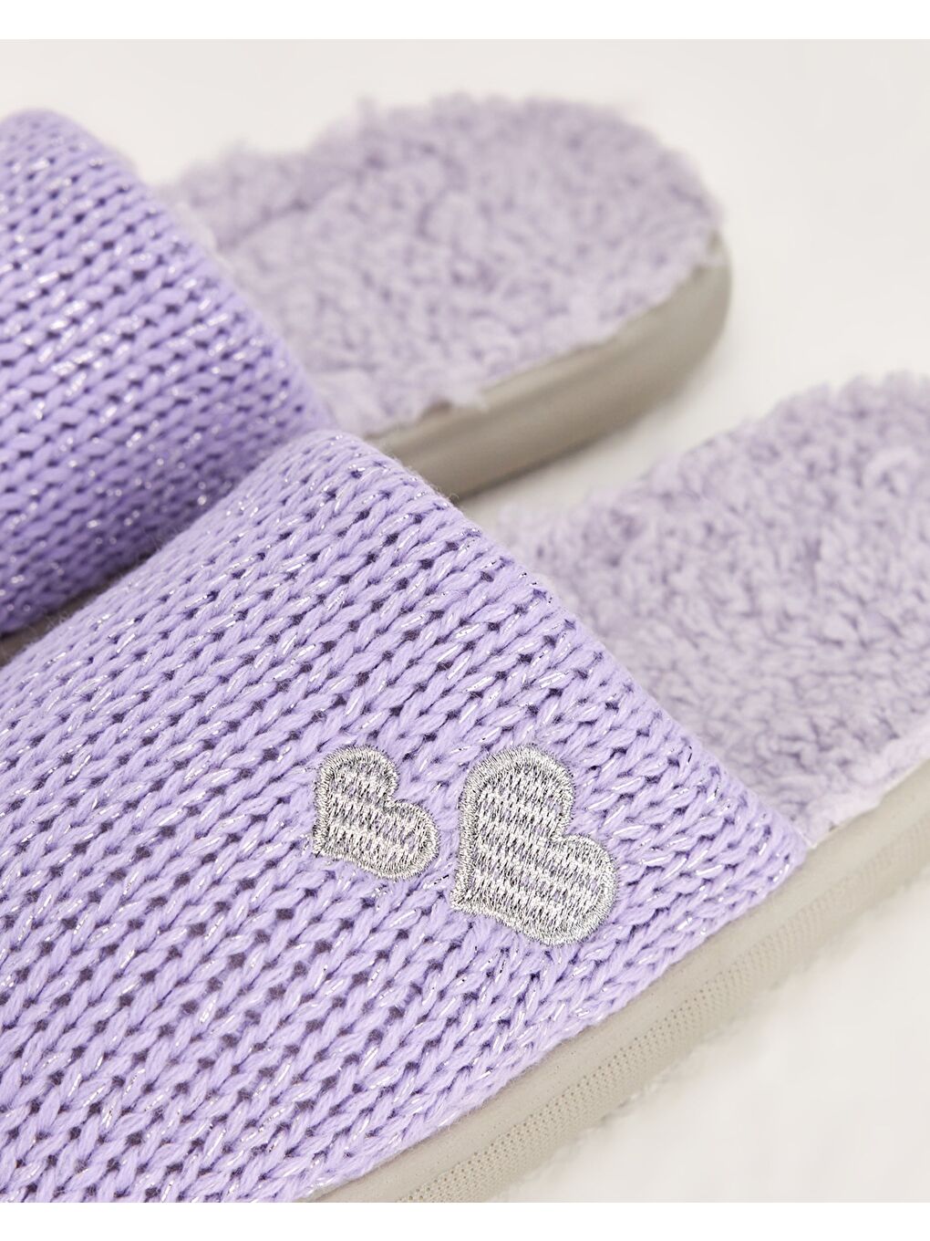 Mor Kadın Ev Terliği - PARLA-1