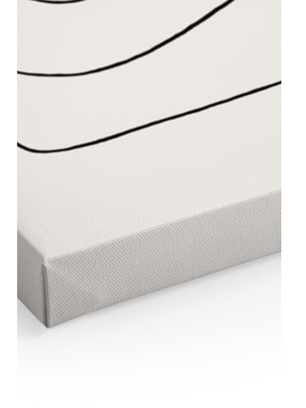 Beyaz Dekoratif Kanvas Duvar Tablo - ARTCANVAS70-4060-1