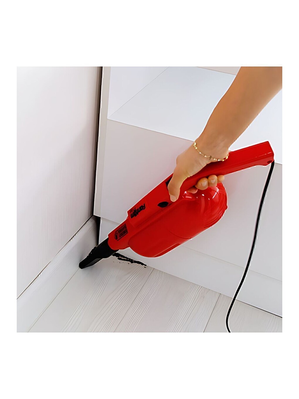 Pratic P1200 500 W Dikey Elektrikli Süpürge Kırmızı-3