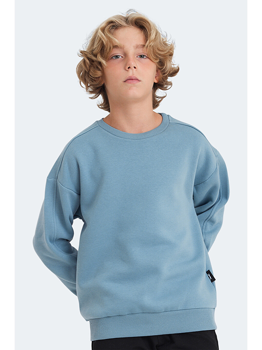 Logan 2 Li Set Unisex Çocuk Yeşil - Mavi Sweatshırt-5