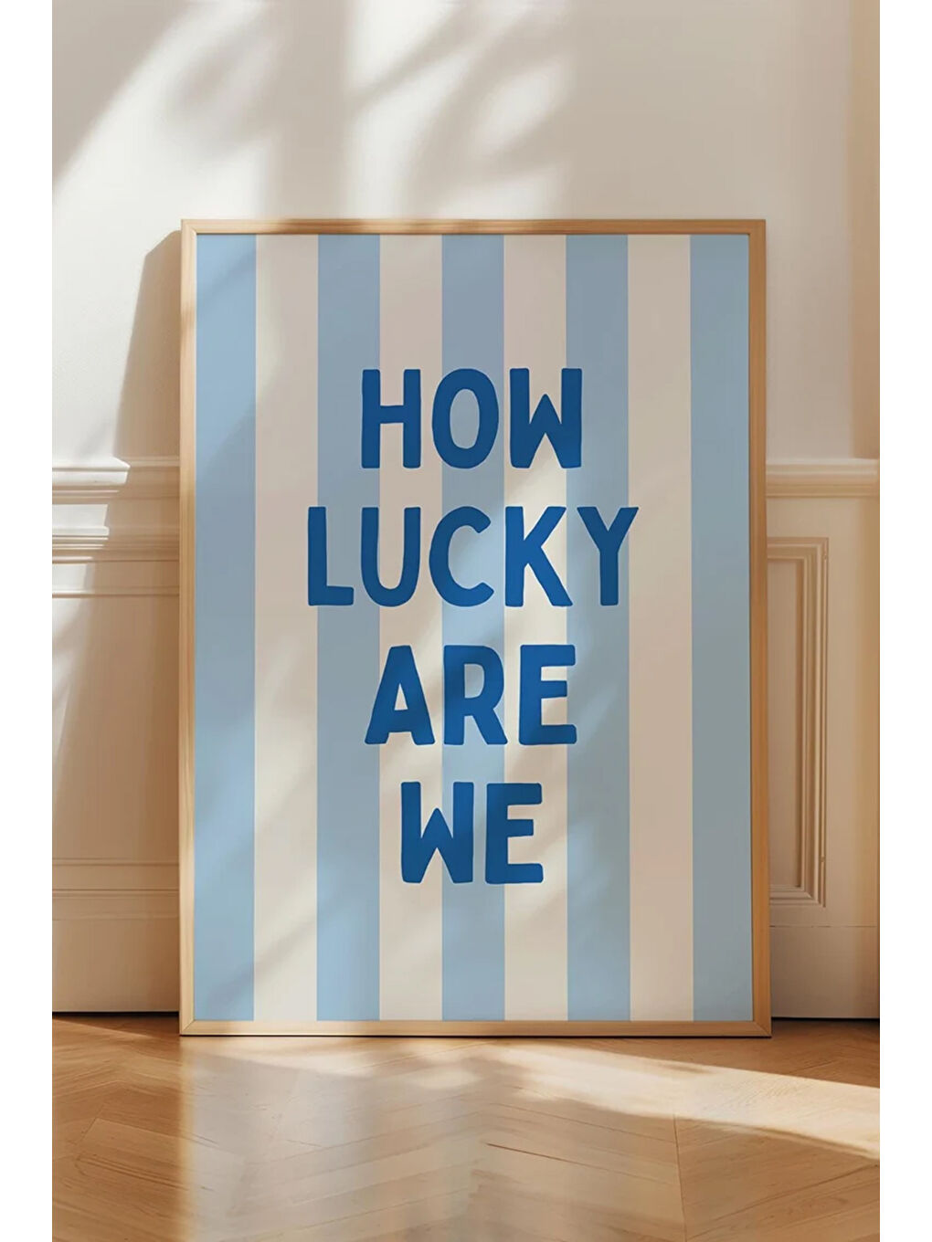 Beyaz Tek Parça Gerçek Ham Ahşap Çerçeveli Tablo - Model 16 - ARTSMDFTEK16-3348