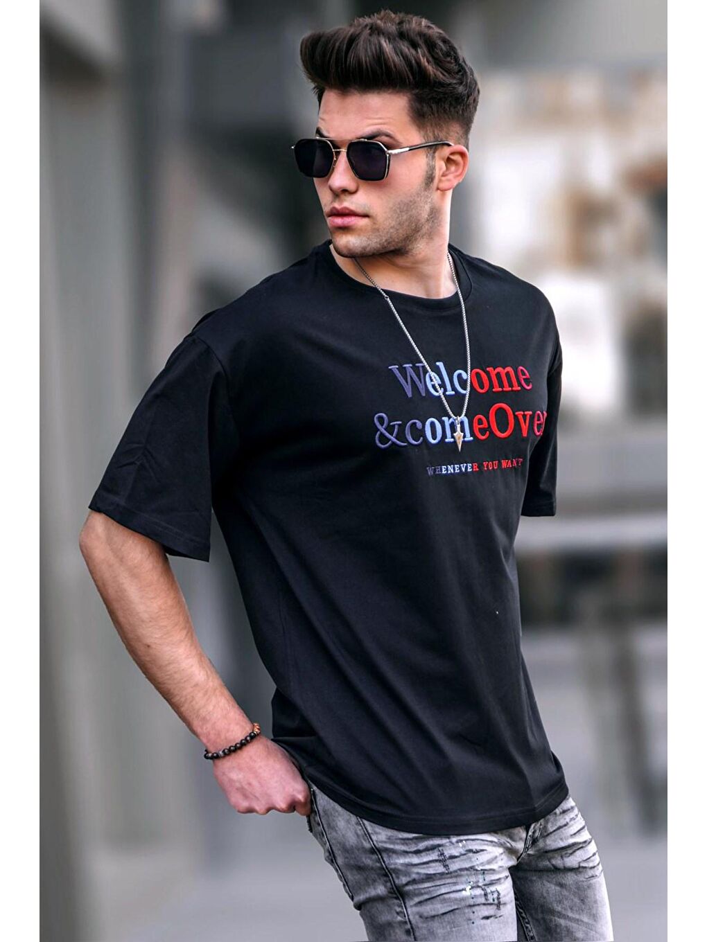 Siyah Erkek %100 Pamuk Tişört 4960