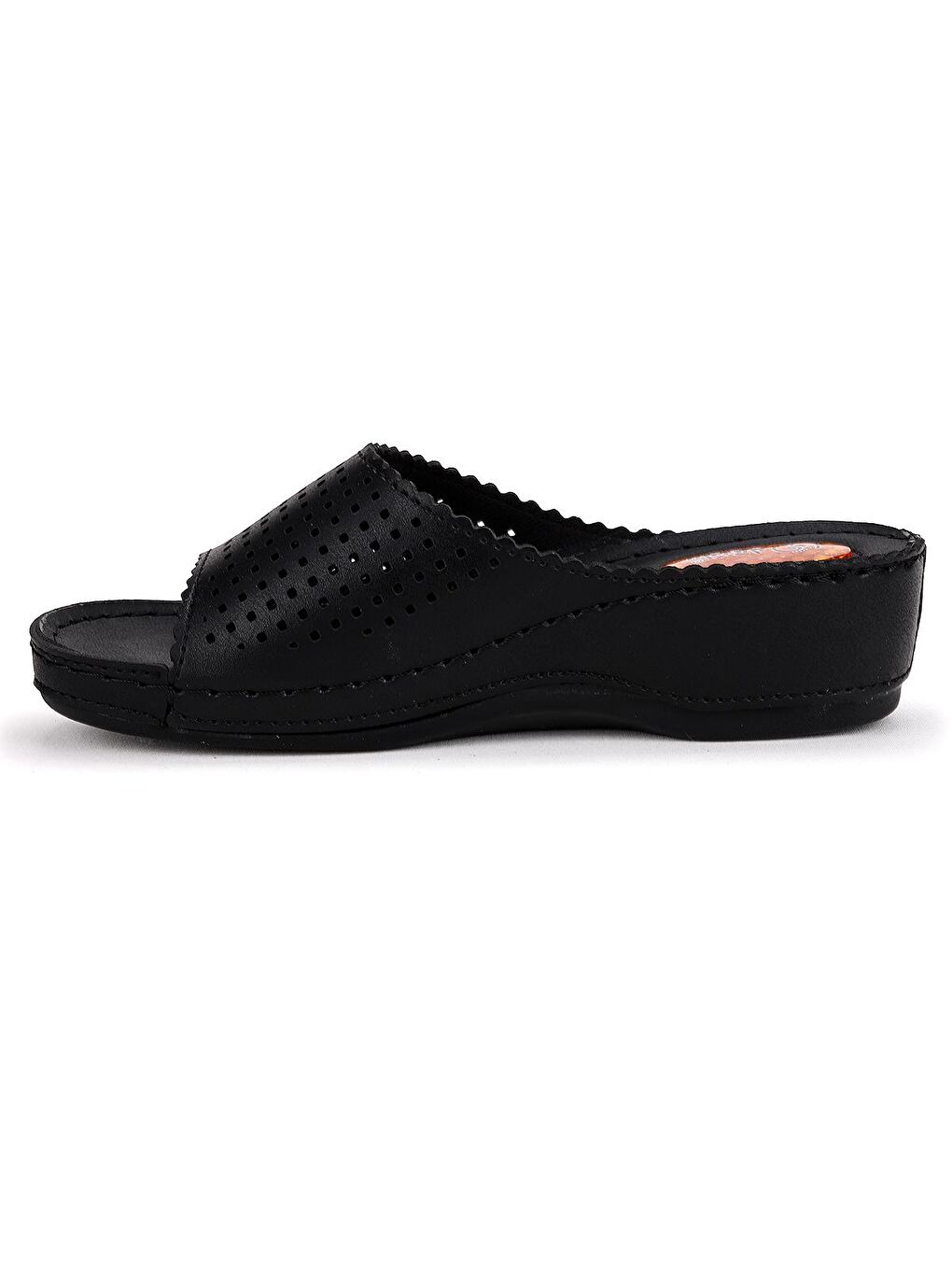 Siyah Günlük 4 Cm Topuklu Jelli Kadın Terlik Ary 09-067-4