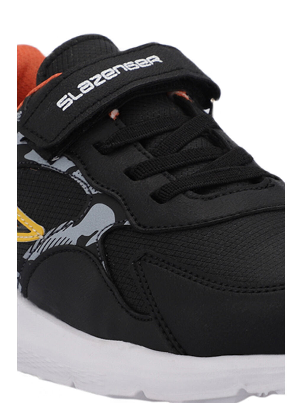 KASHI IN Unisex Çocuk Sneaker Ayakkabı Siyah / Turuncu-3