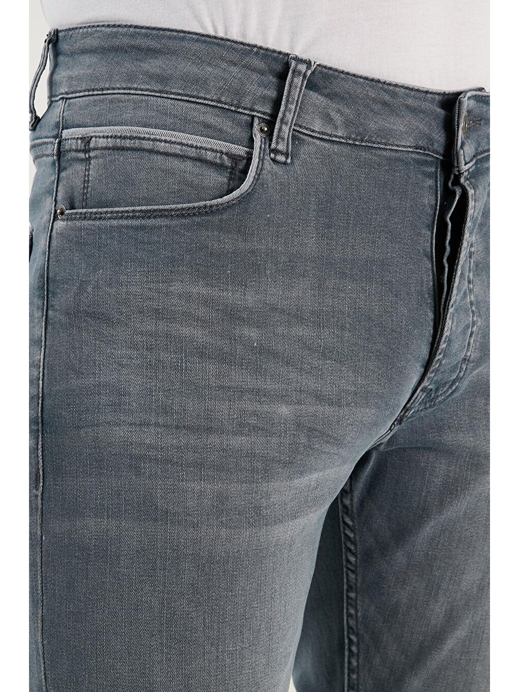 Mavi Pamuklu Normal Bel Slim Fit Dar Paça Jeans  1117M10NAPOLI-4