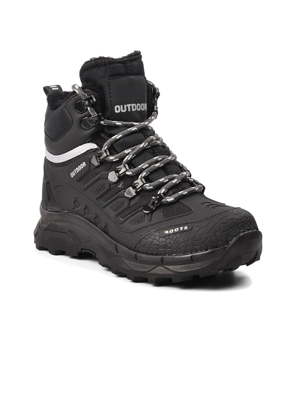 Trich Mir-F Siyah-Siyah İçi Kürklü Su İtici Çocuk Outdoor Bot-2