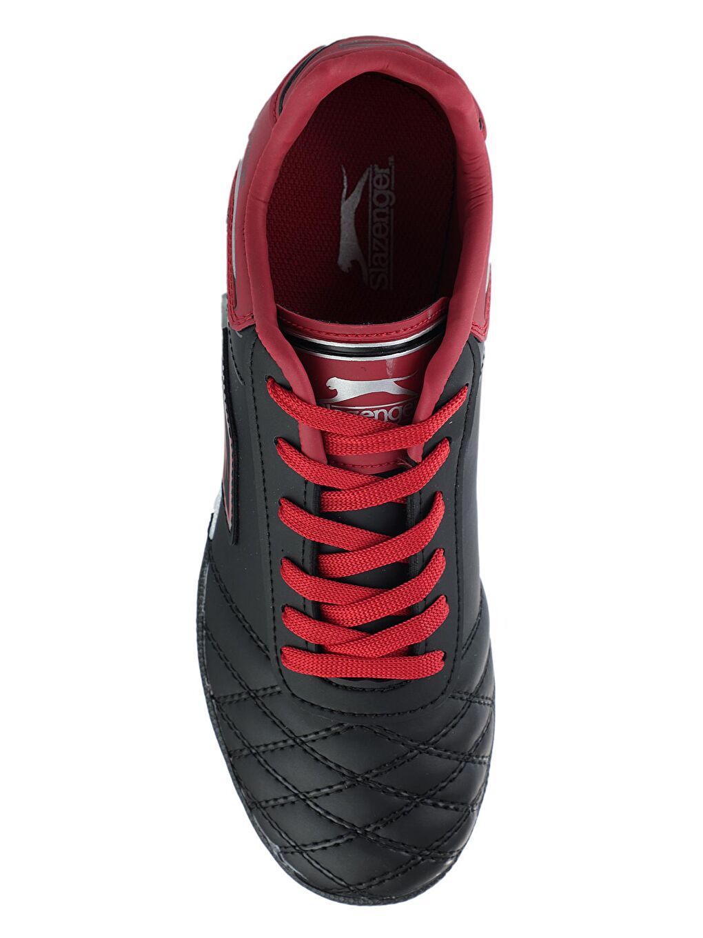 HUGO HS Erkek Halı Saha Siyah / Kırmızı Futbol Ayakkabısı-4