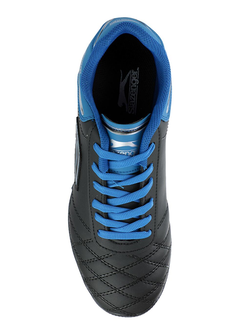 HUGO HS Futbol Erkek Halı Saha Ayakkabı Siyah / Mavi-4