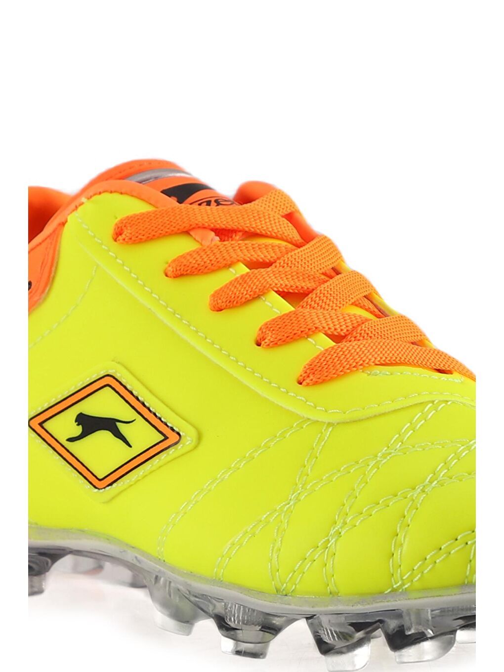 HUGO KR Futbol Erkek Çocuk Krampon Ayakkabı Sarı / Kırmızı-3