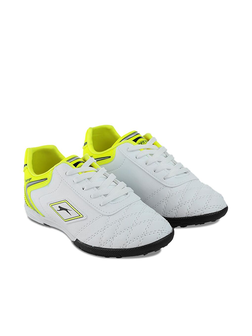 HUGO HS Futbol Erkek Çocuk Halı Saha Ayakkabı Beyaz / Sarı-1