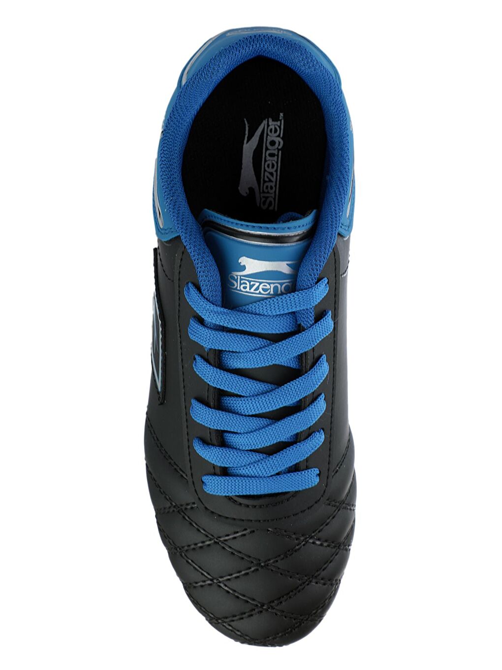 HUGO KR Futbol Erkek Krampon Ayakkabı Siyah / Mavi-4