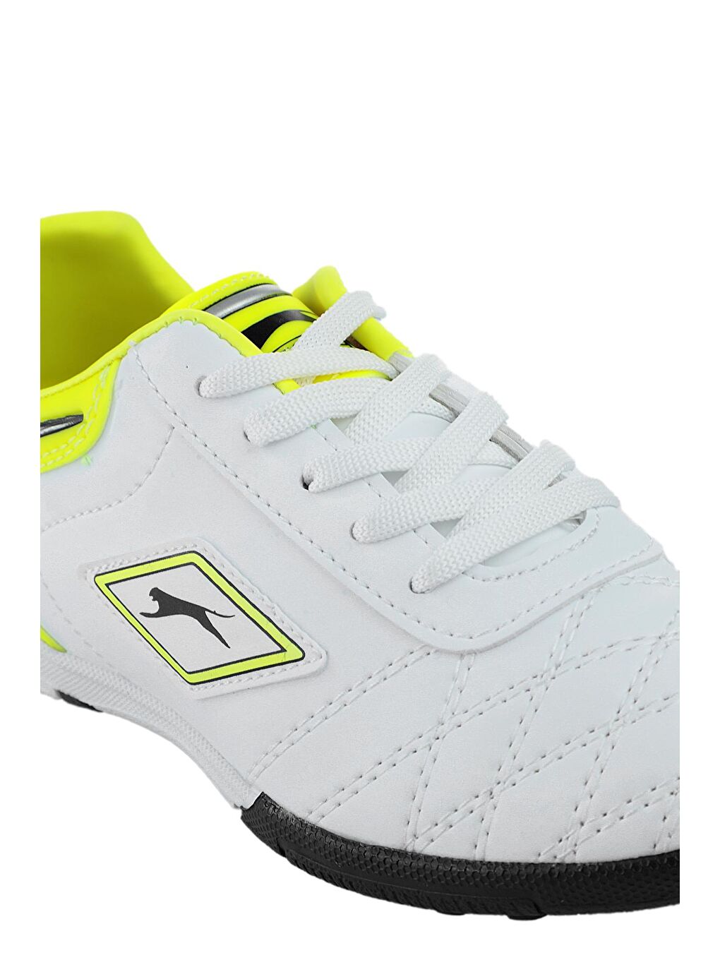 HUGO HS Futbol Erkek Çocuk Halı Saha Ayakkabı Beyaz / Sarı-3