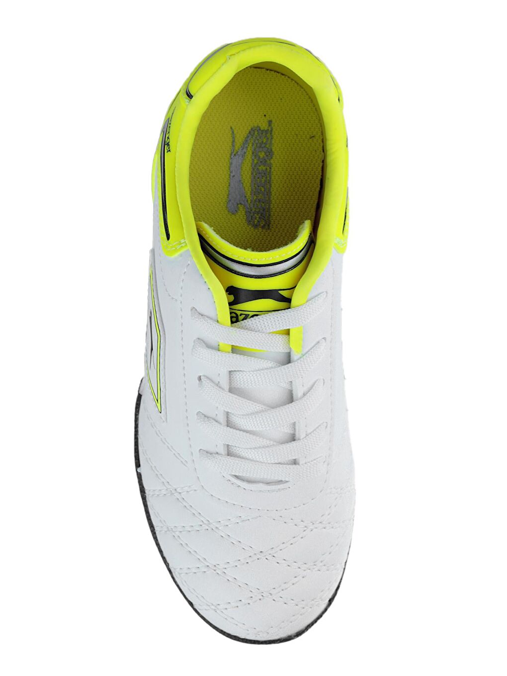 HUGO HS Futbol Erkek Çocuk Halı Saha Ayakkabı Beyaz / Sarı-4