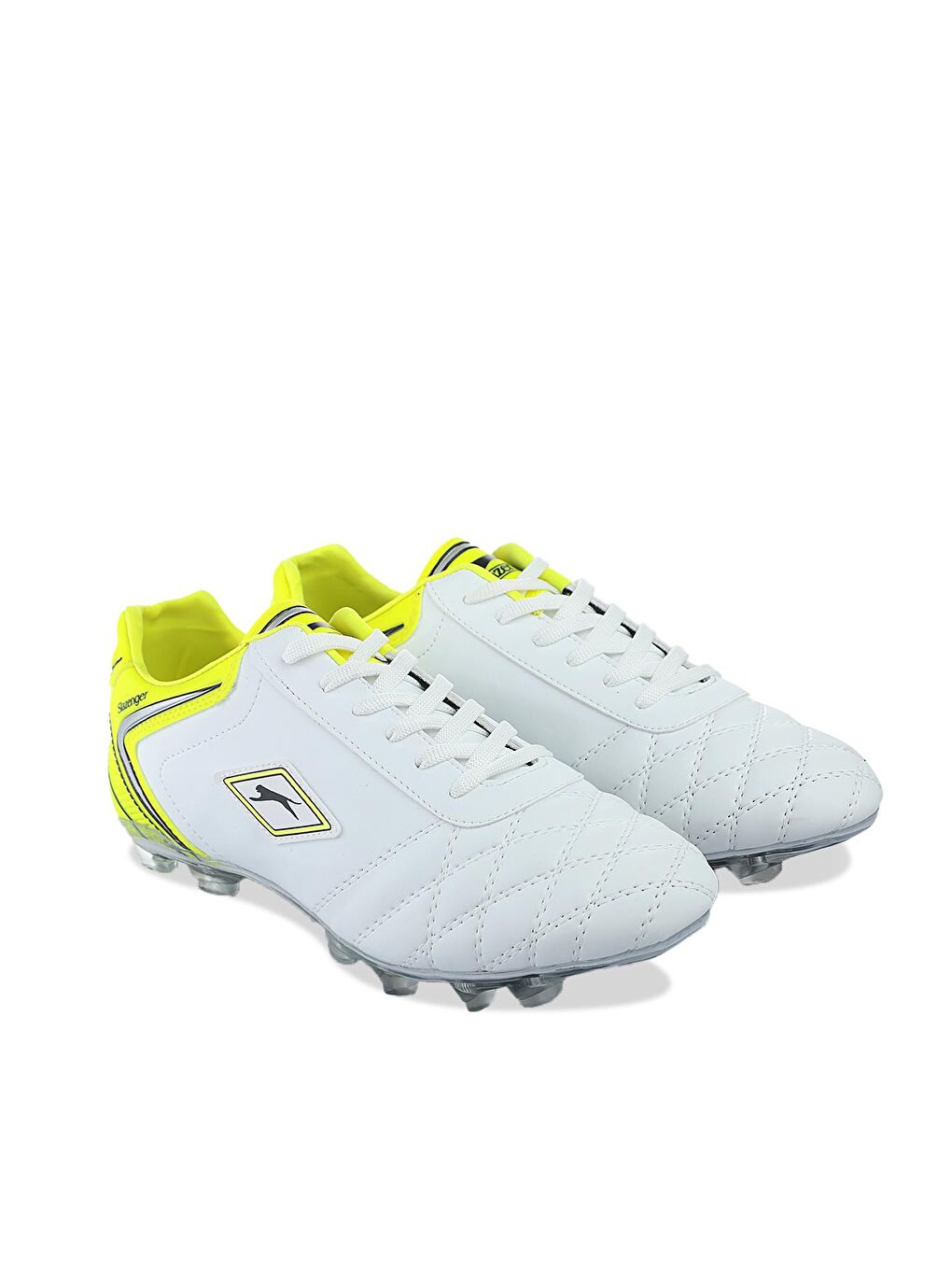 HUGO KR Futbol Erkek Krampon Ayakkabı Beyaz / Sarı-1