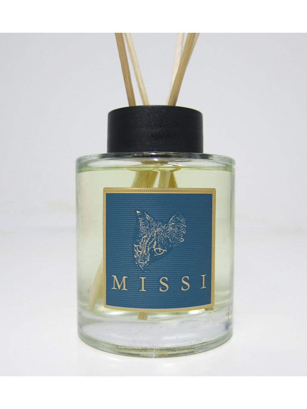 Missi Şeffaf 100 ml Vanilya Sandal Bambu Çubuklu Oda Kokusu - 1