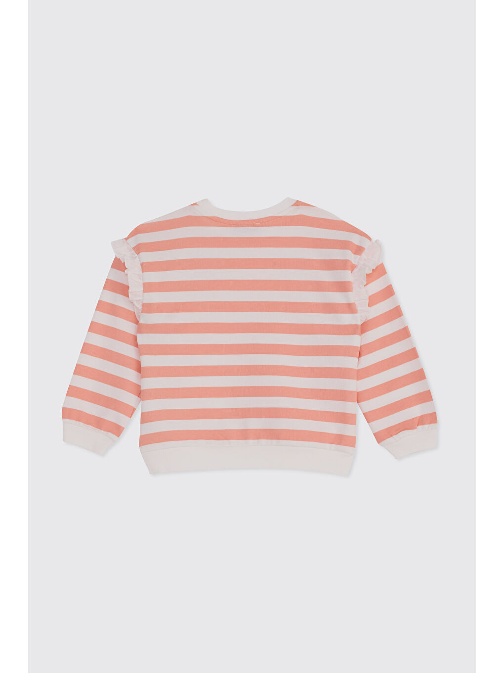 Kız Bebek Baskı Detaylı Ekru Sweatshirt-1
