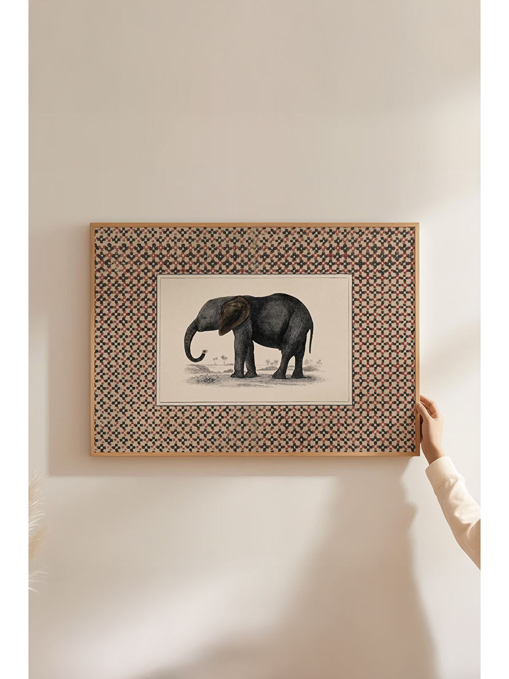 Beyaz Tek Parça Gerçek Ham Ahşap Çerçeveli Tablo - Model 29 - ARTSMDFTEK29-3348