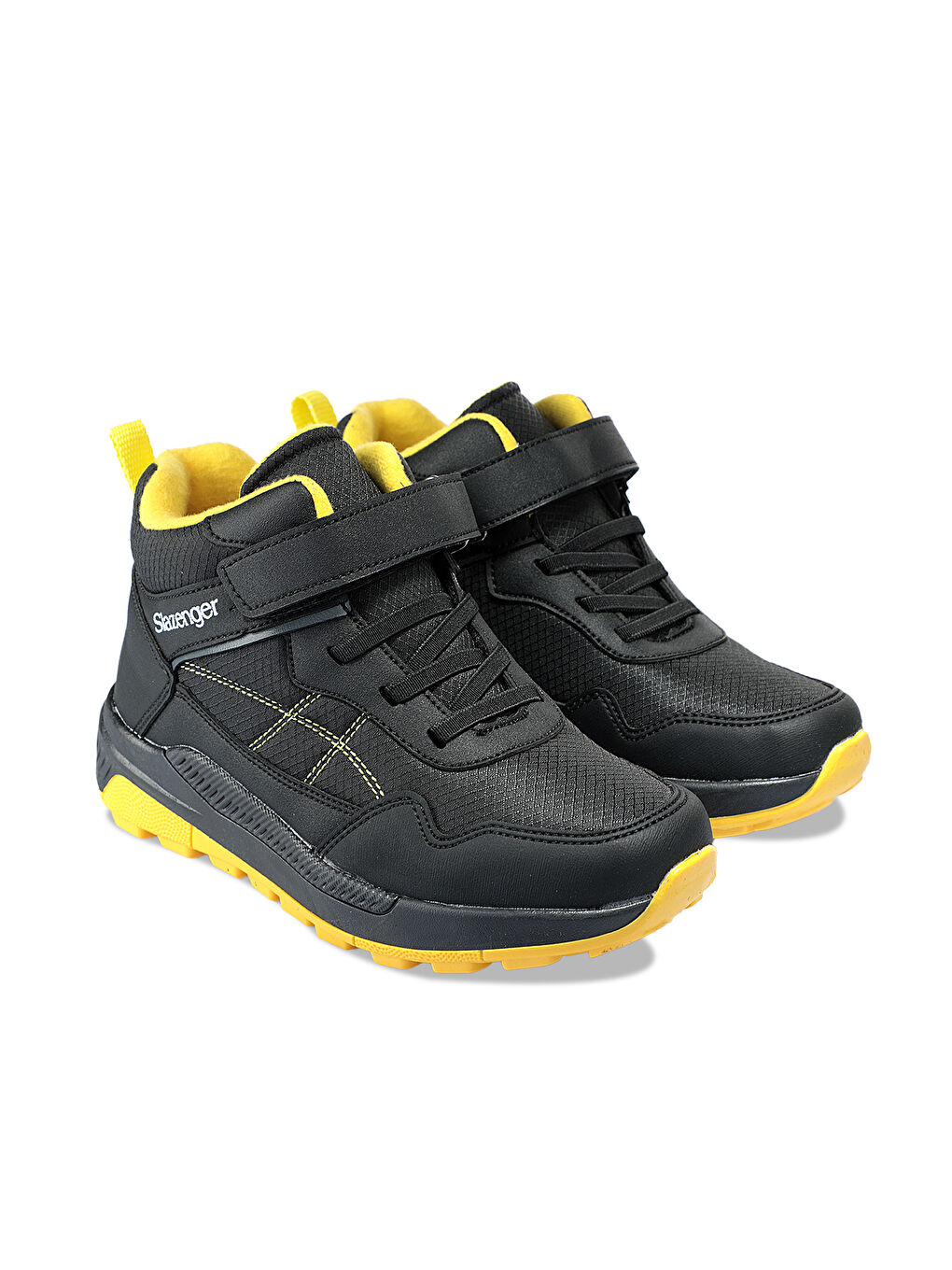 KETI I Unisex Çocuk Bot Siyah / Sarı-1