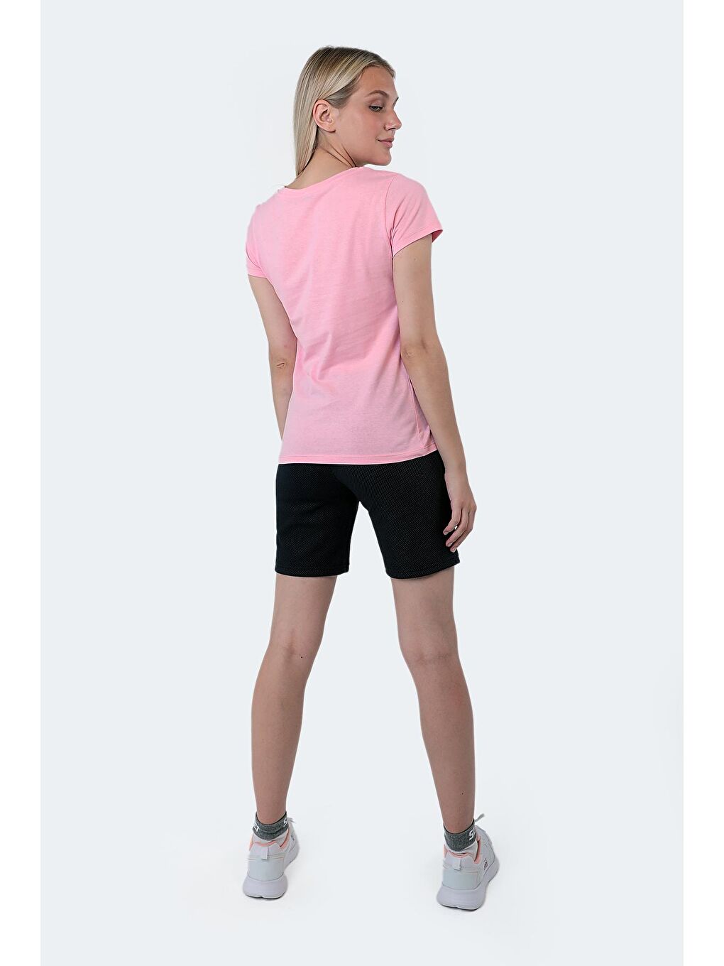 SLAZENGER Açık Pembe REBELL I Kadın Kısa Kol T-Shirt Açık Pembe - 4