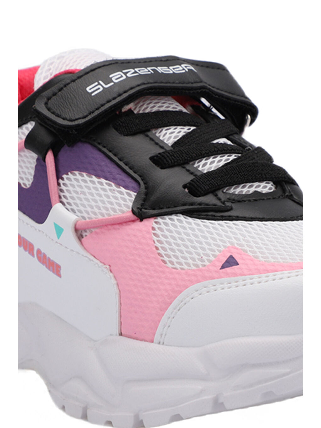 SLAZENGER KEKOA IN Kız Çocuk Sneaker Ayakkabı Beyaz / Pembe - 3