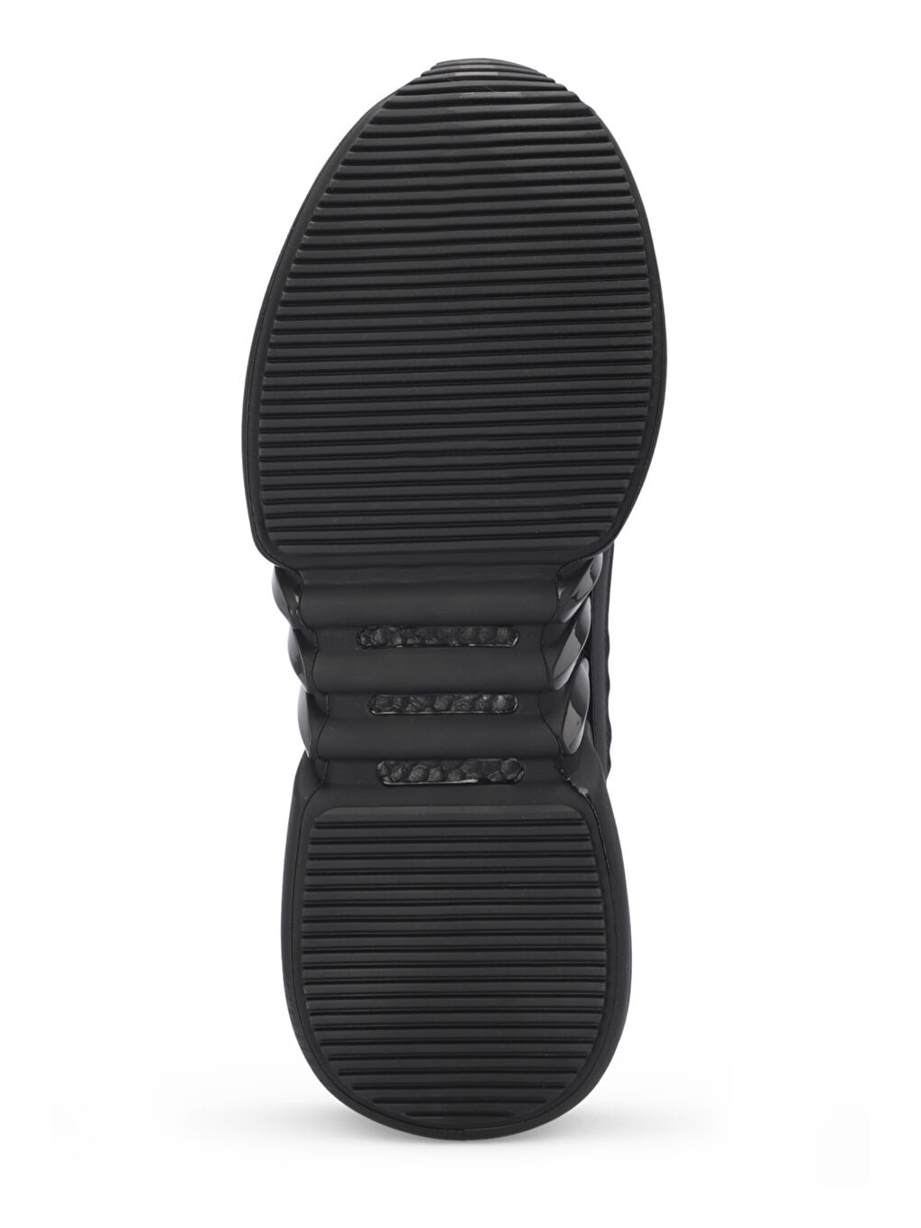 ZALAR Erkek Sneaker Ayakkabı Siyah / Koyu Gri-6