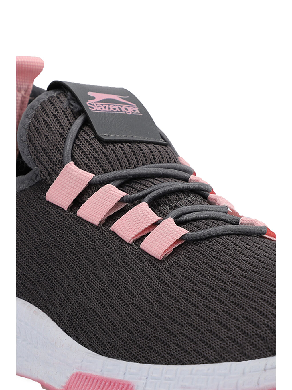 SLAZENGER ABENA I Kız Çocuk Sneaker Ayakkabı Koyu Gri / Pembe - 3