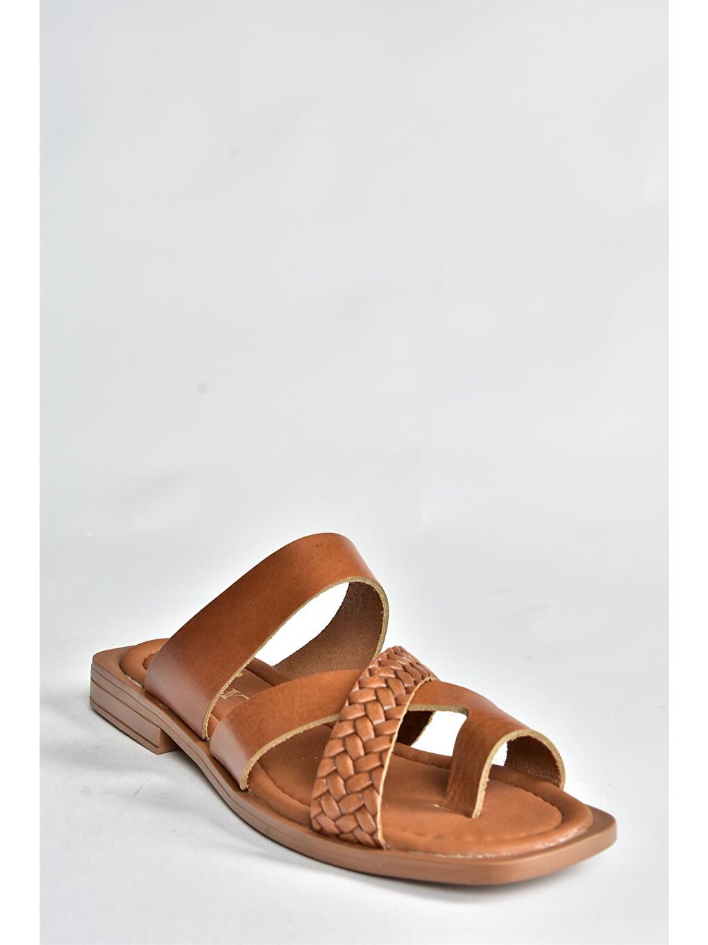 Kahverengi P291039603 Taba Kadın Terlik-2