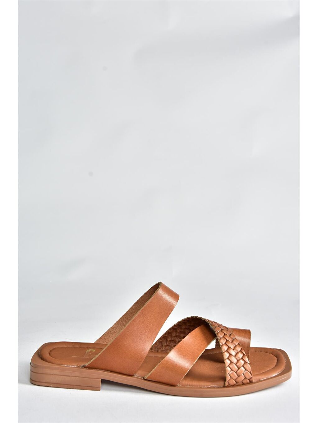 Kahverengi P291039603 Taba Kadın Terlik-3