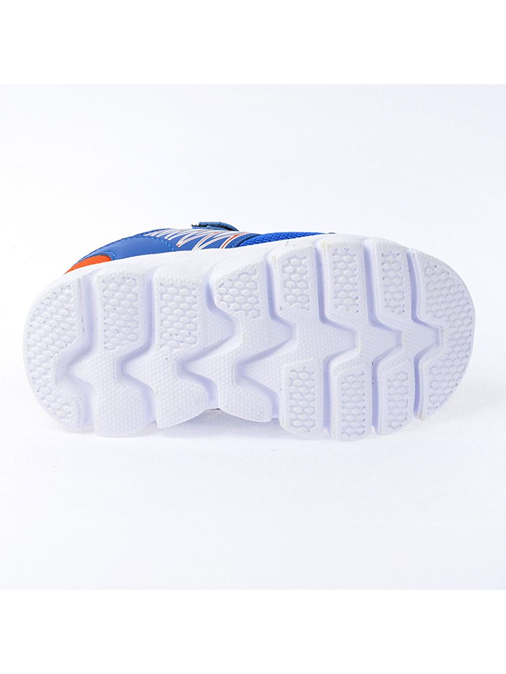 Mavi S12 Günlük Fileli Cırtlı Kız/Erkek Çocuk Spor Ayakkabı-3