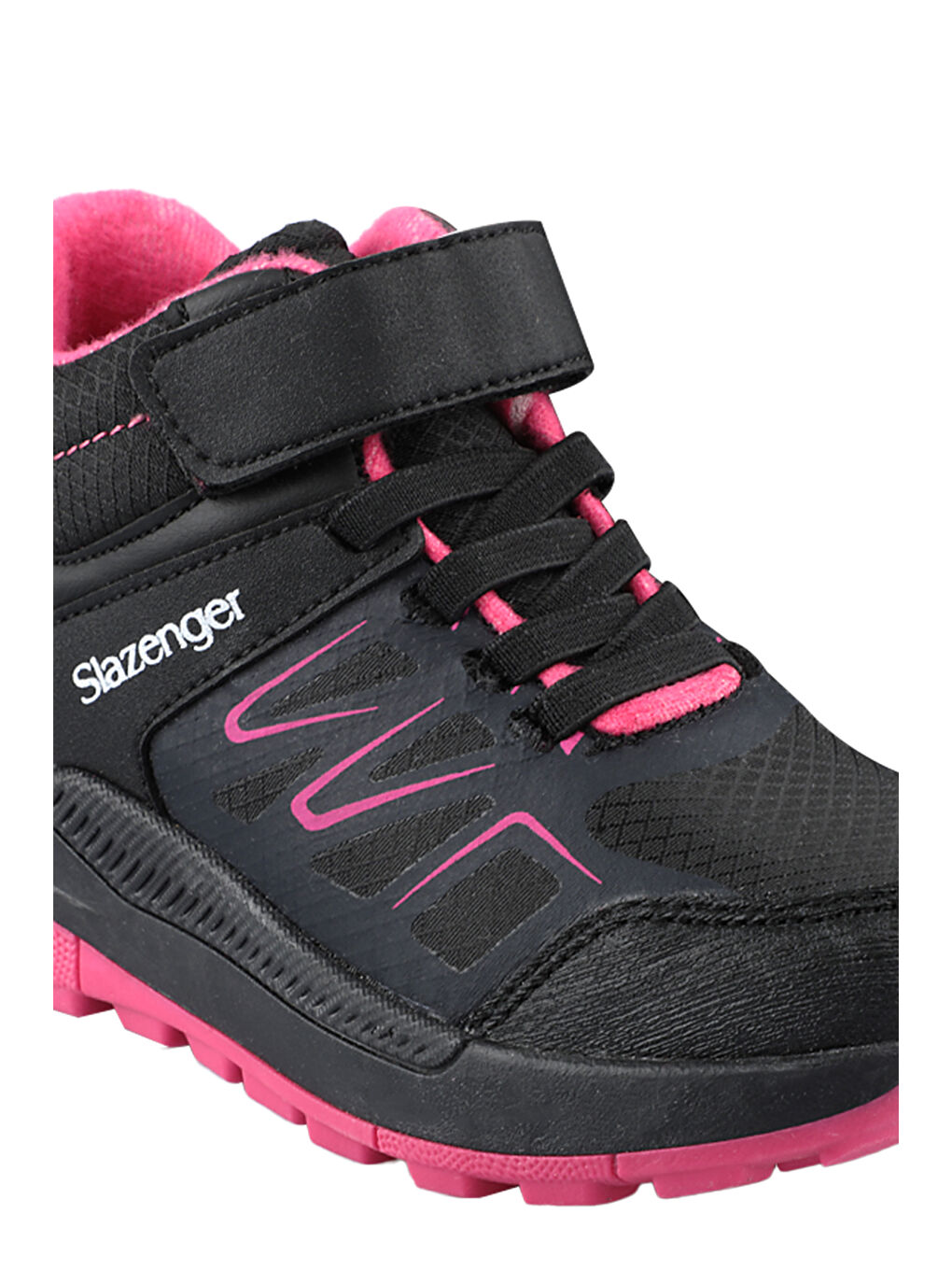 KENTON I Unisex Çocuk Bot Siyah / Fuşya-3
