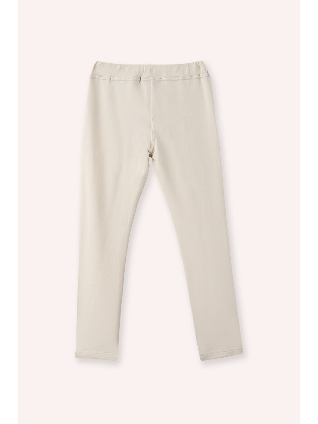 Kız Çocuk Örme Bej Tayt-2