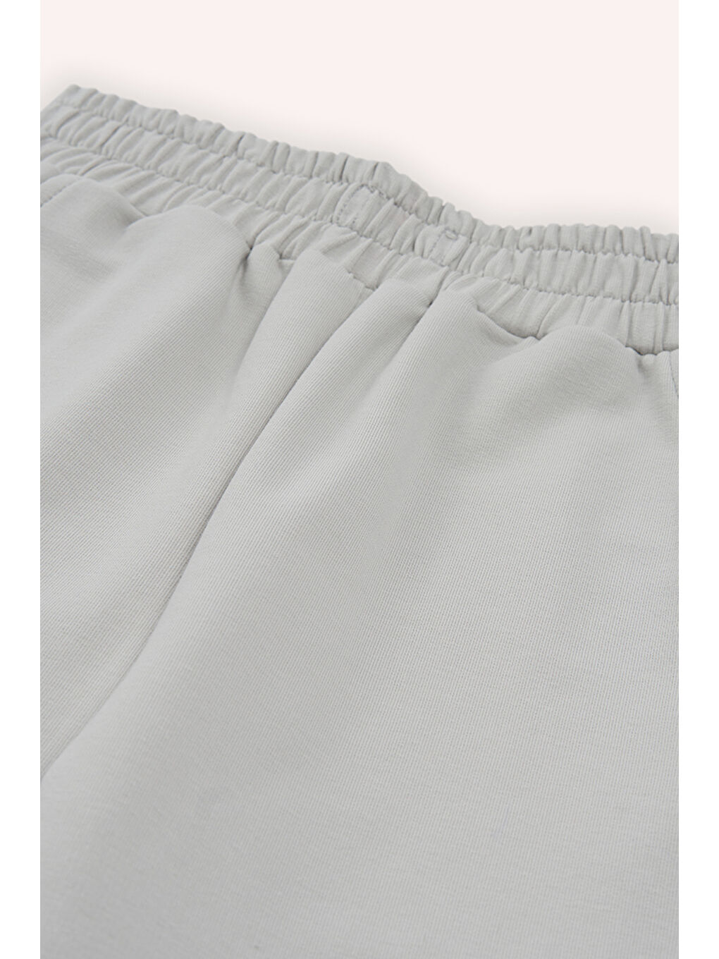 Erkek Çocuk Gri Beli Lastikli Eşofman Alt-2