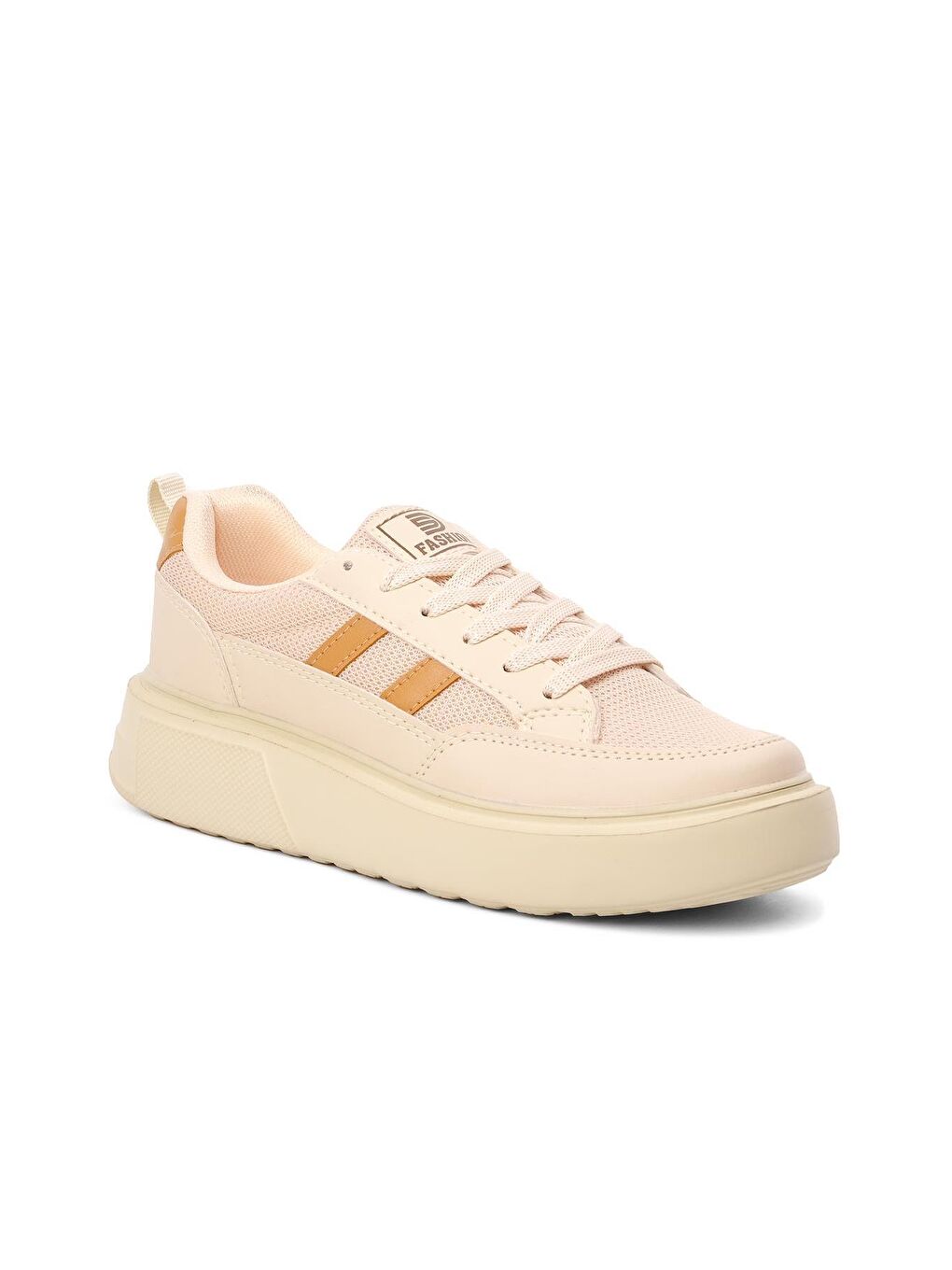 Deren Bej Unisex Spor Ayakkabı-2