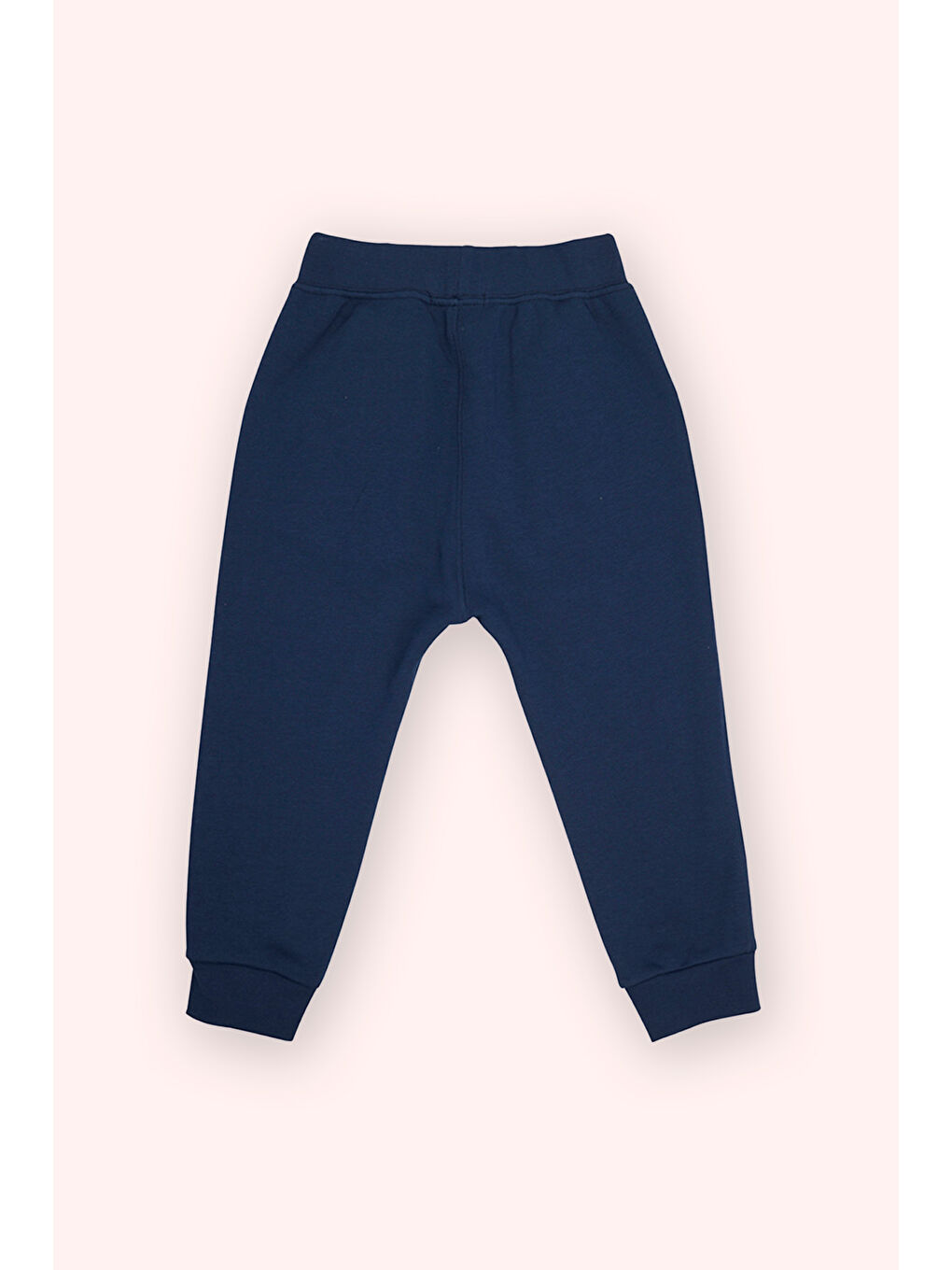 Erkek Bebek Beli Lastikli Lacivert Eşofman Altı-2