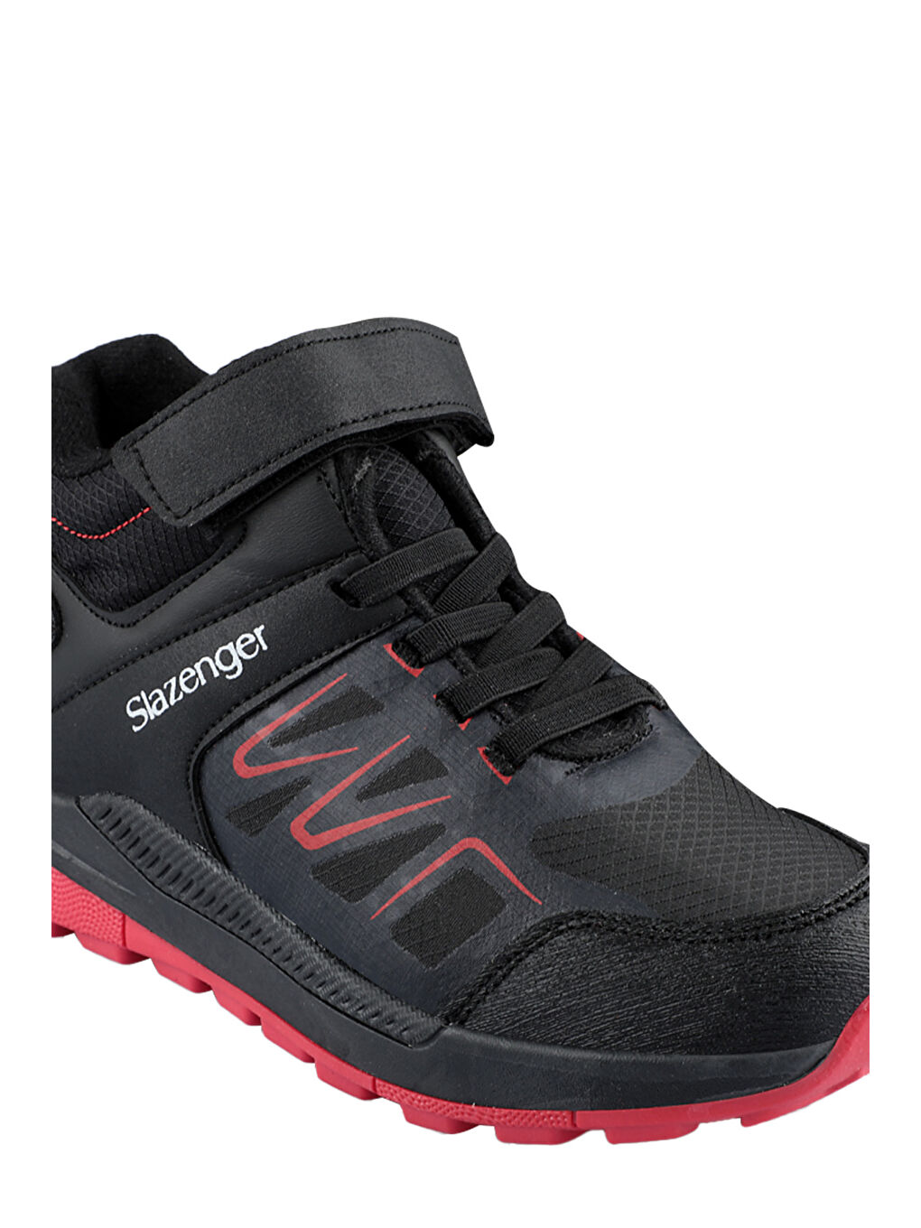 KENTON I Unisex Çocuk Bot Siyah / Kırmızı-3