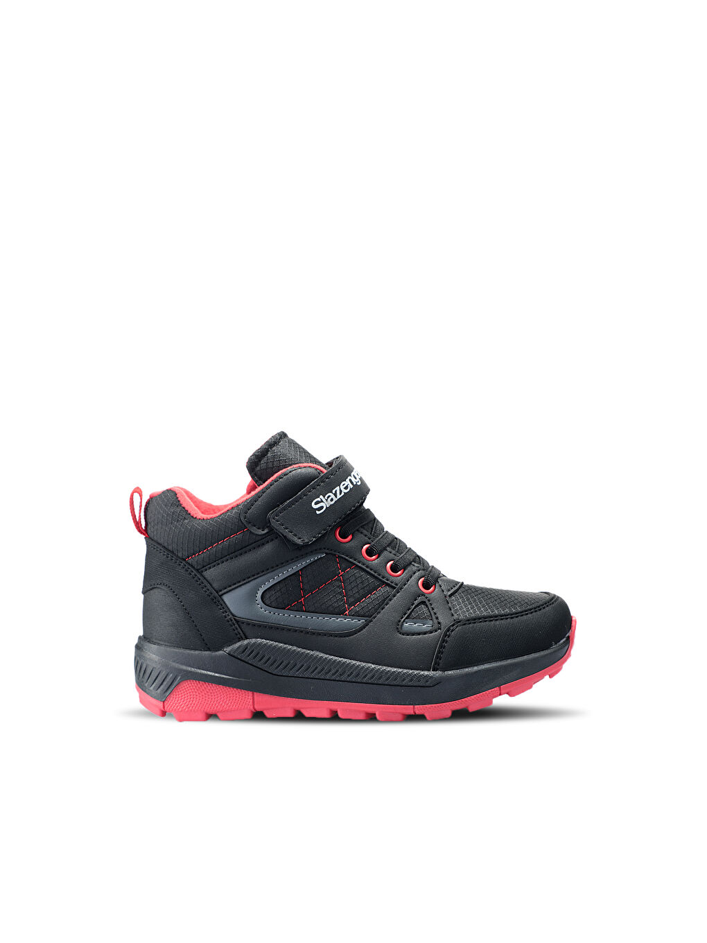 SLAZENGER KESHA Unisex Çocuk Bot Siyah / Kırmızı