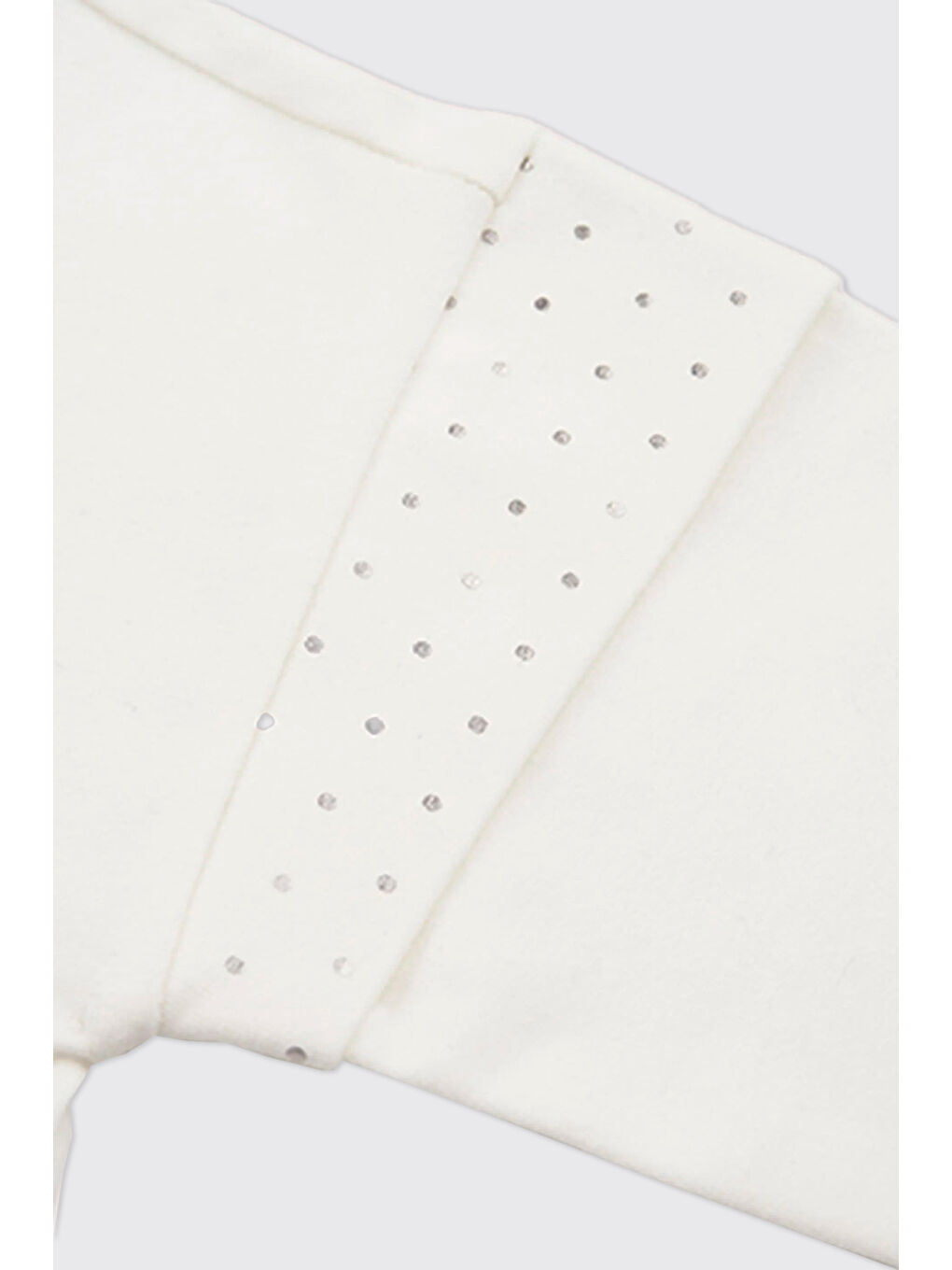 Kız Bebek Uzun Kollu Ekru Tişört-2