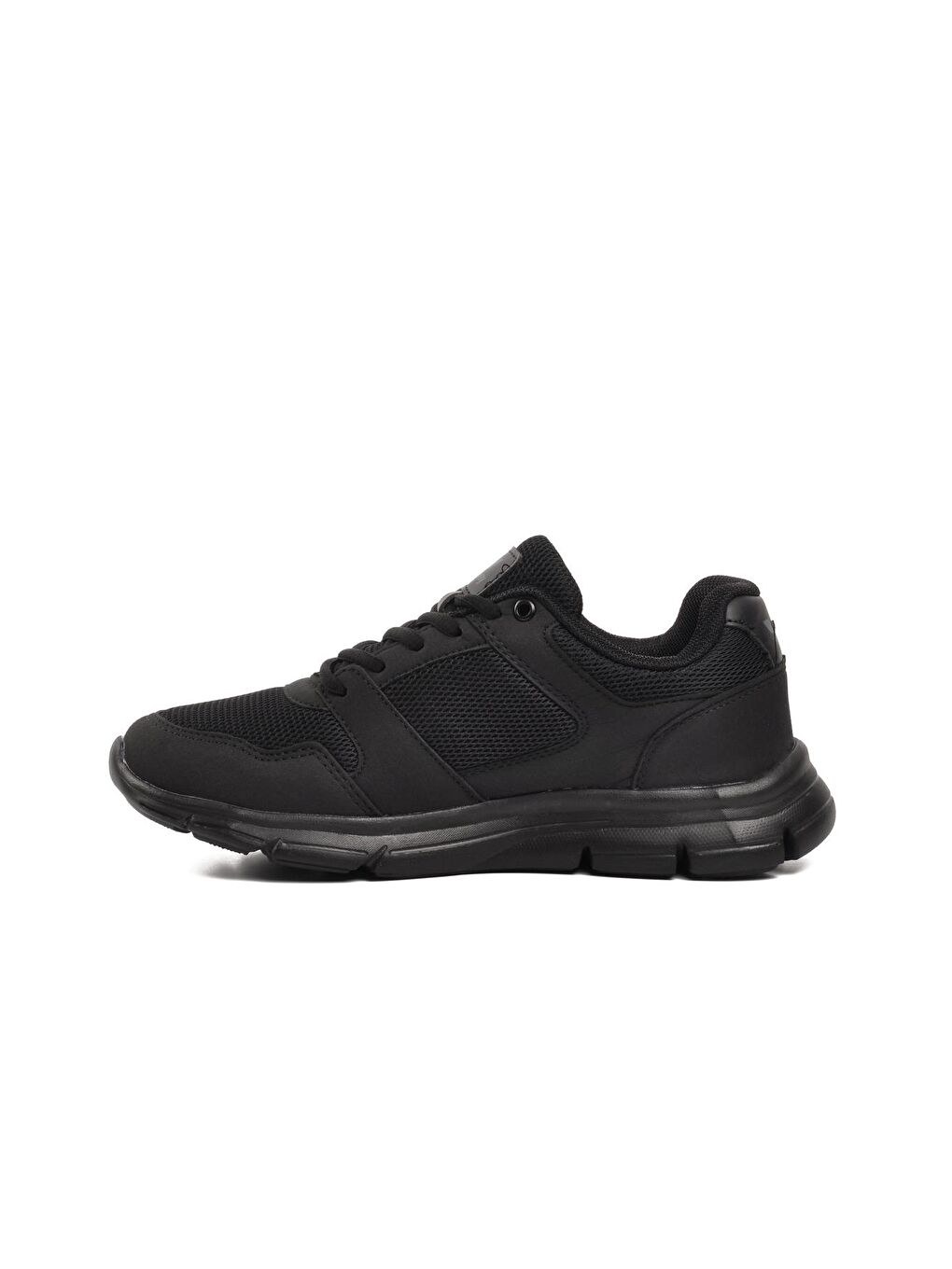 Portofino Siyah-Siyah Fileli Hafif Unisex Yürüyüş Ayakkabısı-1